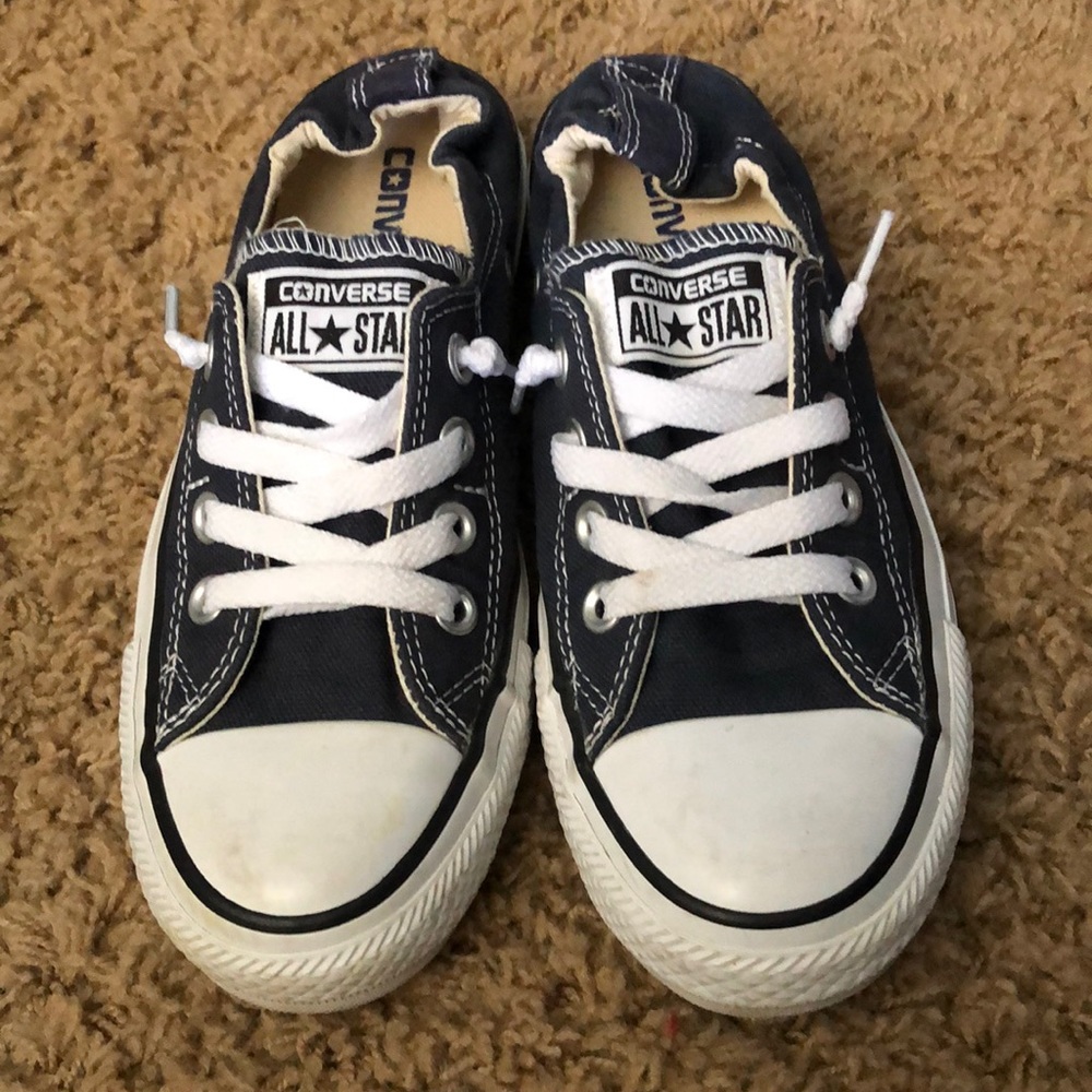 Blue Converse